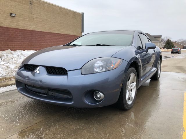 2007 Mitsubishi Eclipse GT, Still Blue Pearl (Late Availability) (Blue), Front Wheel