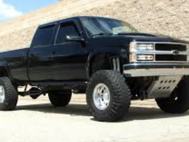 1998 Chevrolet C/K 1500 Series K1500 Silverado, Black, 4 Wheel