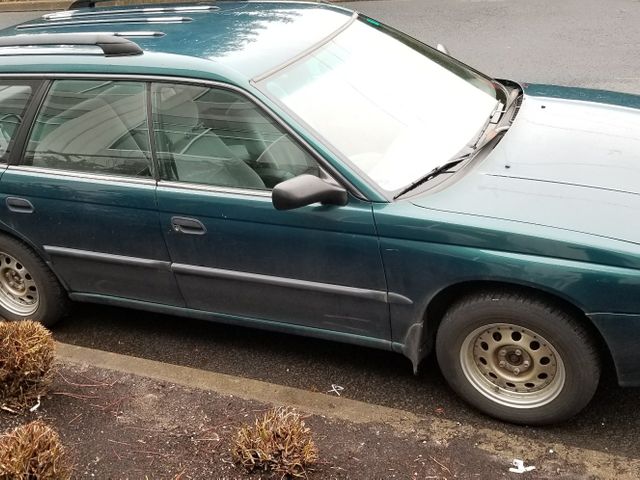 1997 Subaru Legacy Outback, Spruce Pearl Metallic (Green), All Wheel
