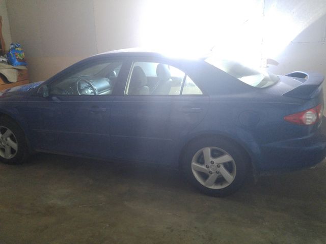 2004 Mazda Mazda6 i, Lapis Blue Metallic (Blue), Front Wheel
