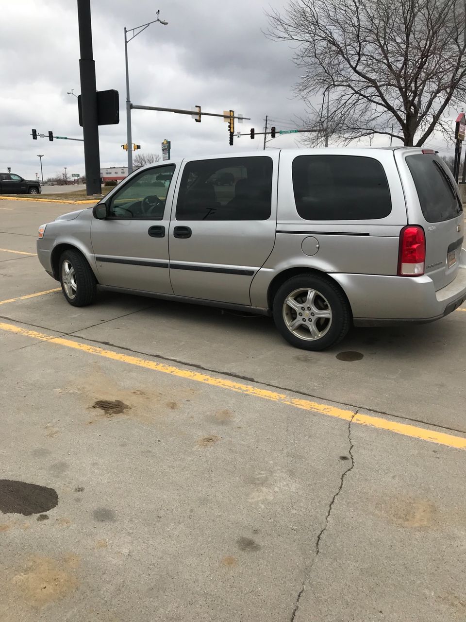 2007 Chevrolet Uplander LS | Yankton, SD, Silverstone Metallic (Silver), Front Wheel