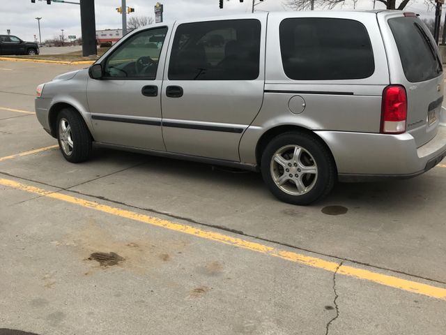 2007 Chevrolet Uplander LS, Silverstone Metallic (Silver), Front Wheel