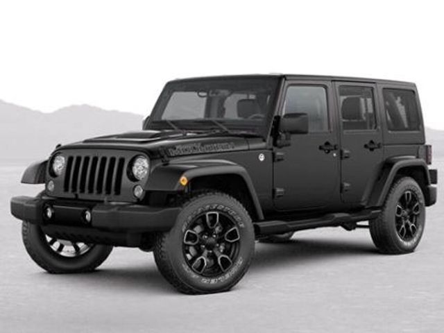 2017 Jeep Wrangler Unlimited Smoky Mountain, Black Clear Coat (Black), 4x4