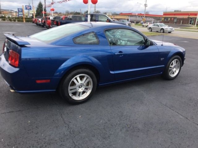 2006 Ford Mustang GT Premium, Vista Blue Clearcoat Metallic (Blue), Rear Wheel