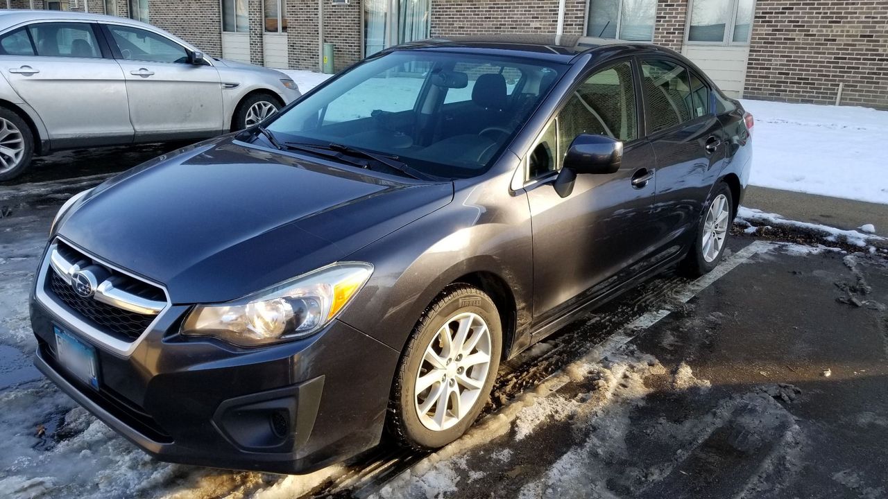 2014 Subaru Impreza 2.0i Premium | Burnsville, MN, Dark Gray Metallic (Gray), All Wheel