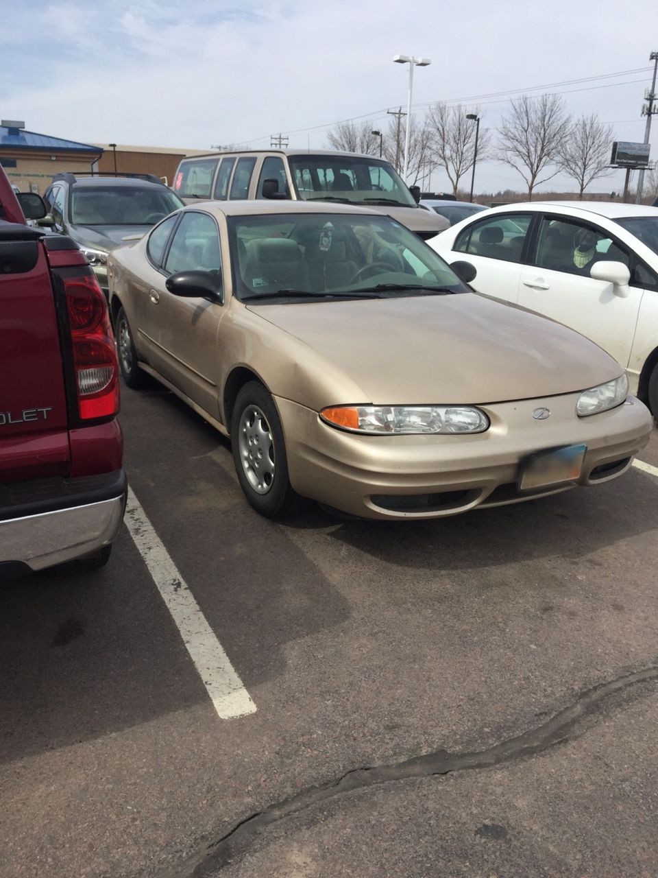 2000 Oldsmobile Alero | Tea, SD, Auburn Mist (Brown & Beige), Front Wheel