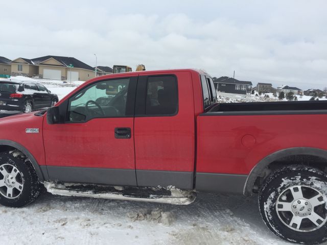 2004 Ford F-150, Bright Red Clearcoat/Silver Clearcoat Metallic (Red & Orange)