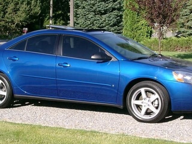 2006 Pontiac G6, Electric Blue Metallic (Blue), Front Wheel