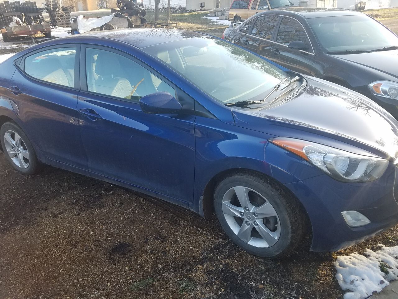 2013 Hyundai Elantra | Lennox, SD, Atlantic Blue (Blue), Front Wheel