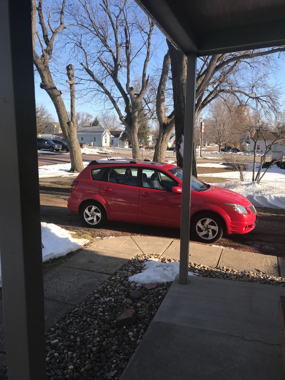 2005 Pontiac Vibe | Hills, MN, Lava (Red & Orange)