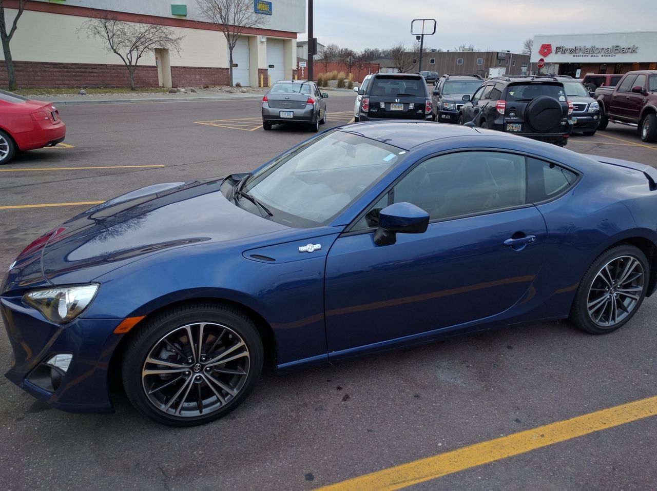 2014 Scion FR-S Base | Sioux Falls, SD, Ultramarine (Blue), Rear Wheel