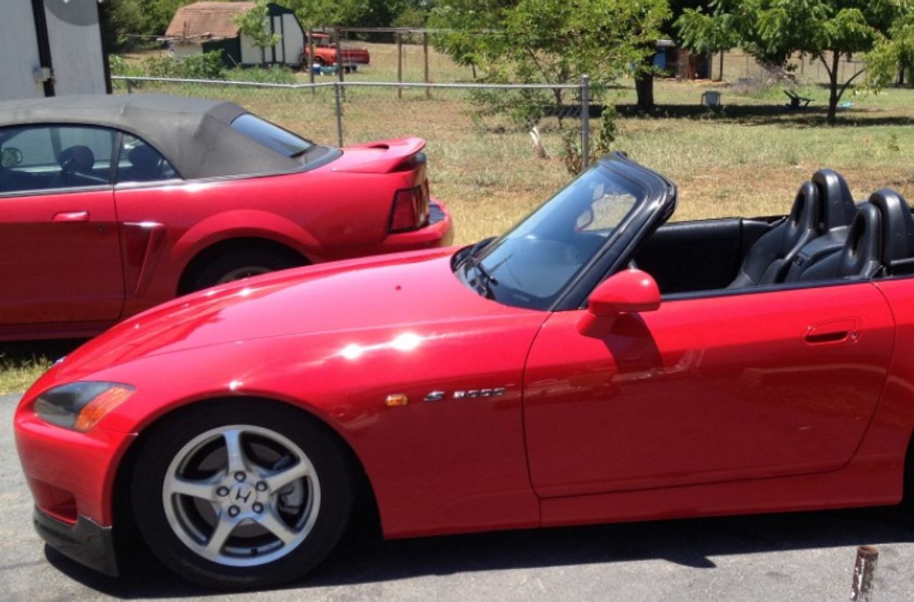 2002 Honda S2000 Base | North Lakewood, WA, New Formula Red (Red & Orange), Rear Wheel