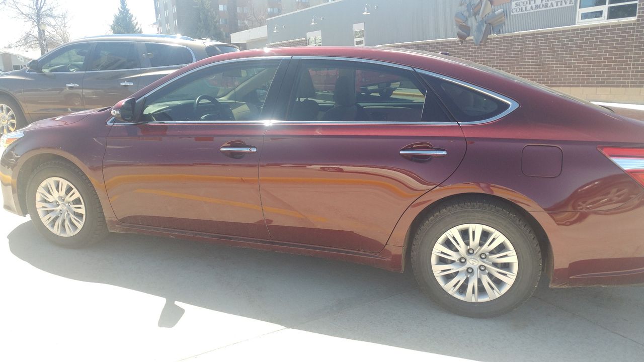 2015 Toyota Avalon | Sheridan, WY, Ooh La La Rouge Mica (Red & Orange), Front Wheel