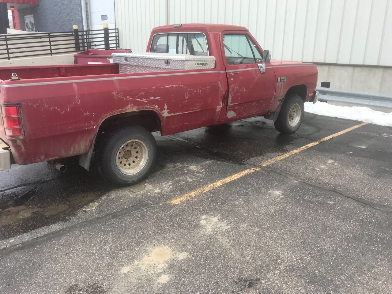 1990 Dodge RAM 150 Base | Sioux City, IA, Red & Orange, 4 Wheel