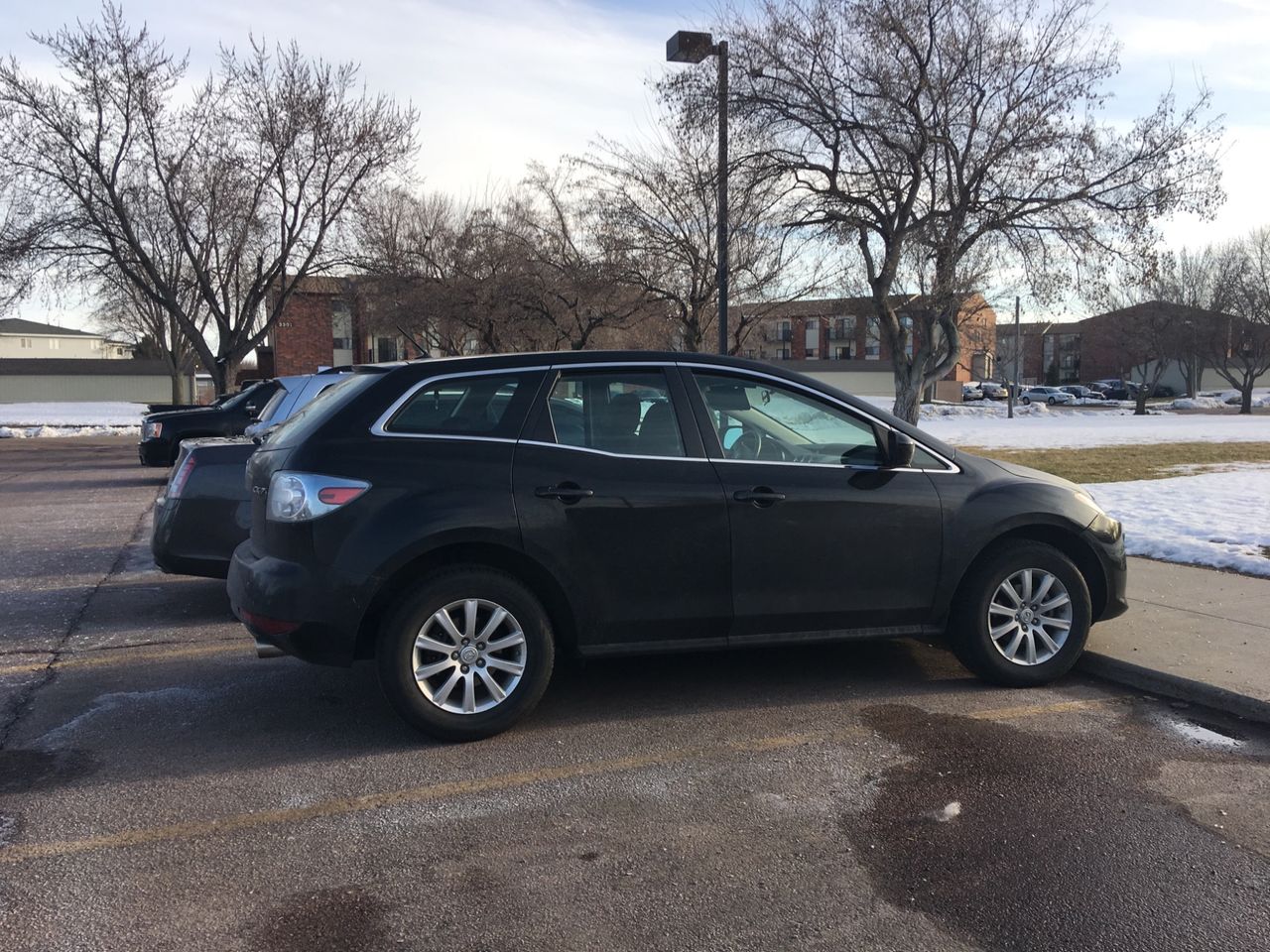 2010 Mazda CX-7 i Sport | Sioux Falls, SD, Brilliant Black Clearcoat (Black), Front Wheel