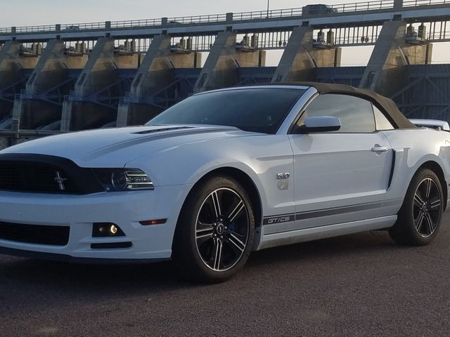 2014 Ford Mustang GT Premium, Oxford White (White), Rear Wheel