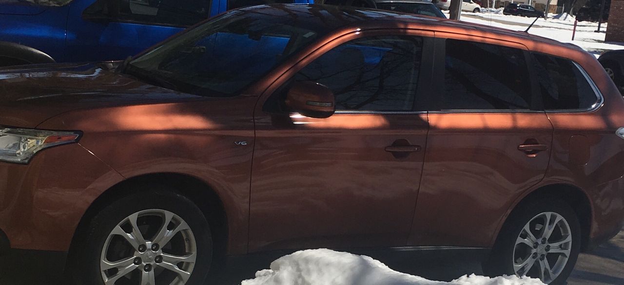 2014 Mitsubishi Outlander SE | Sioux Falls, SD, Copper (Brown & Beige), All Wheel