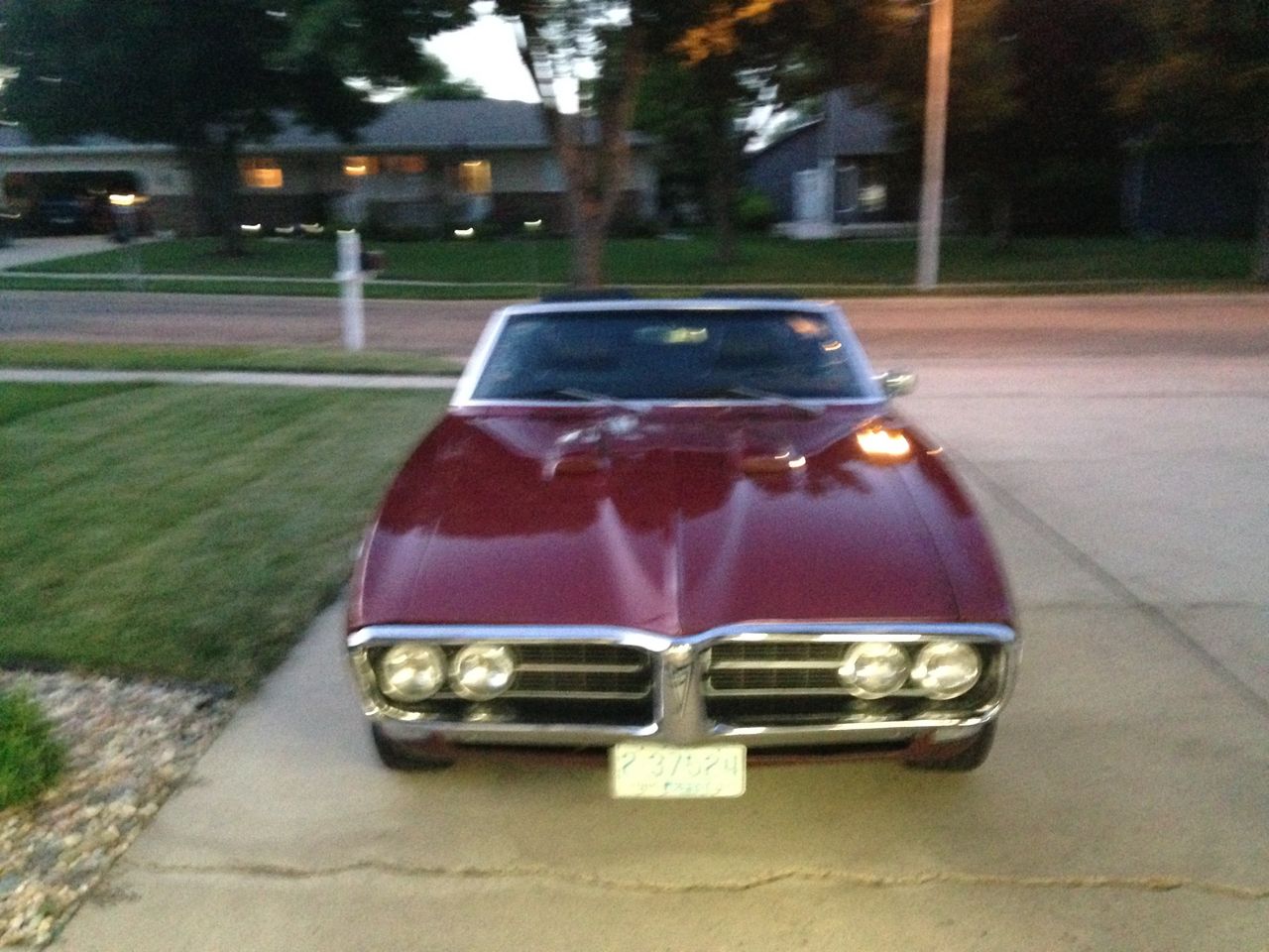 1968 Pontiac Firebird | Sioux Falls, SD, Maroon