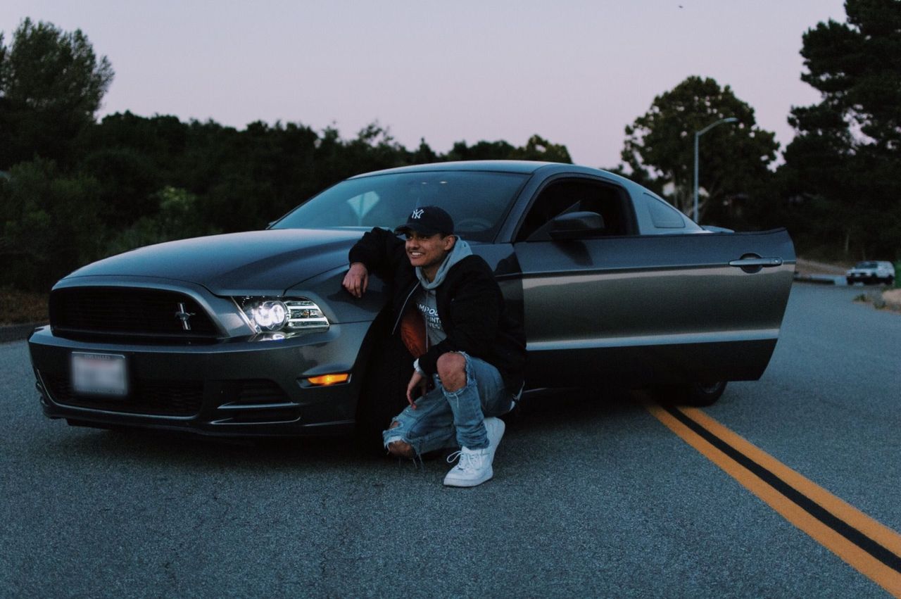 2014 Ford Mustang V6 | Lompoc, CA, Sterling Gray Metallic (Gray), Rear Wheel