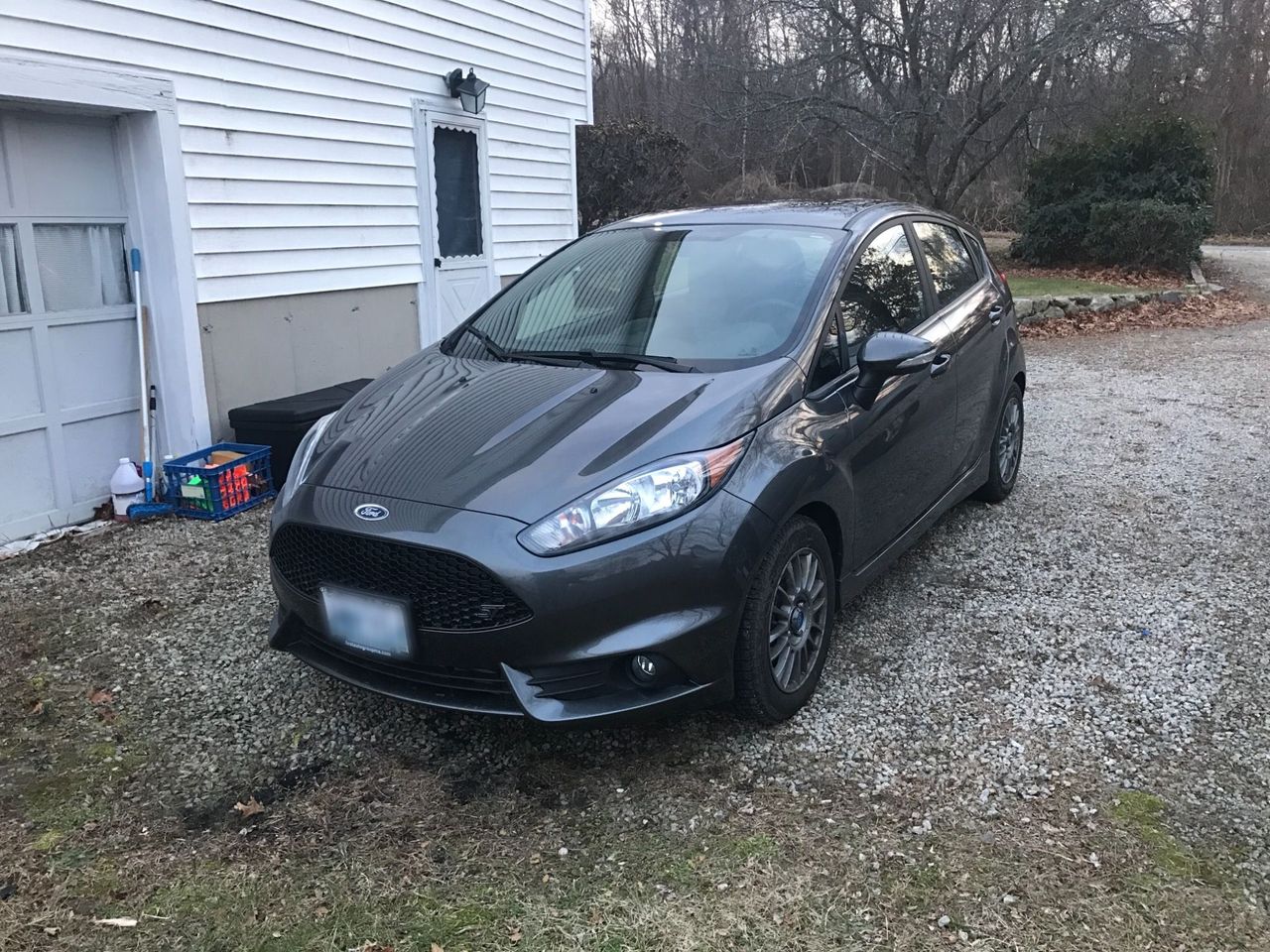 2016 Ford Fiesta ST | Fall River, MA, Magnetic (Gray), Front Wheel