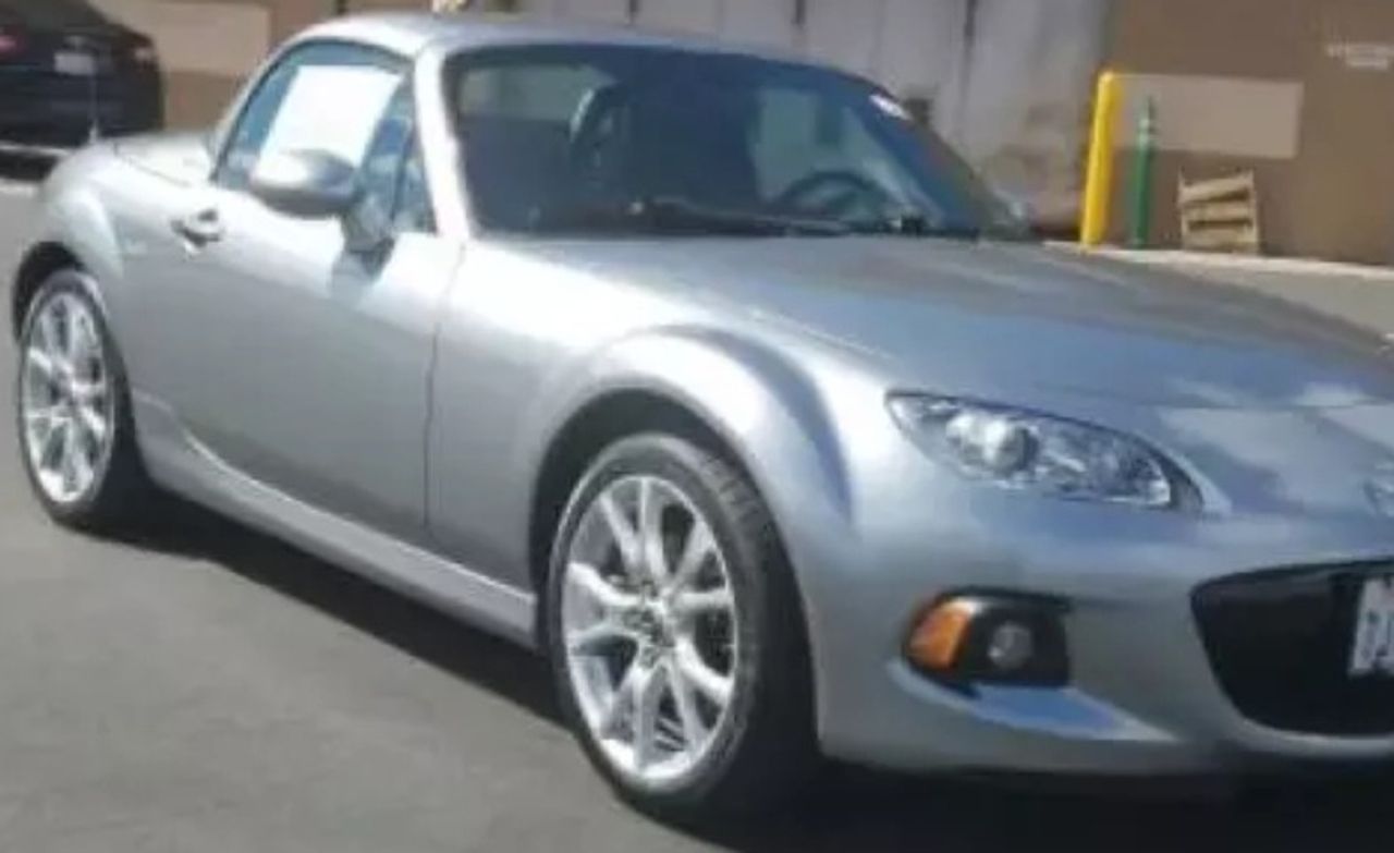 2015 Mazda MX-5 Miata | Sioux Falls, SD, Liquid Silver Metallic (Silver), Rear Wheel