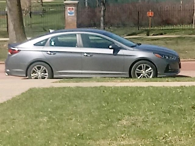 2018 Hyundai Sonata, Machine Gray (Gray), Front Wheel