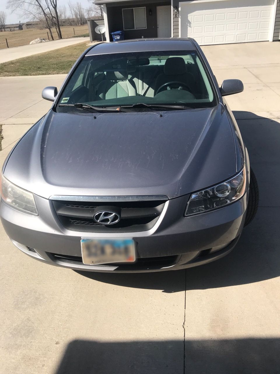 2006 Hyundai Sonata | Sioux Falls, SD, Steel Gray (Gray), Front Wheel