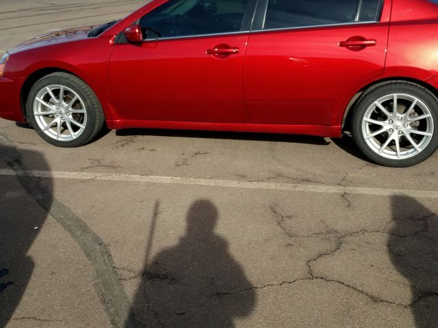 2012 Mitsubishi Galant, Rave Red Pearl (Red & Orange), Front Wheel