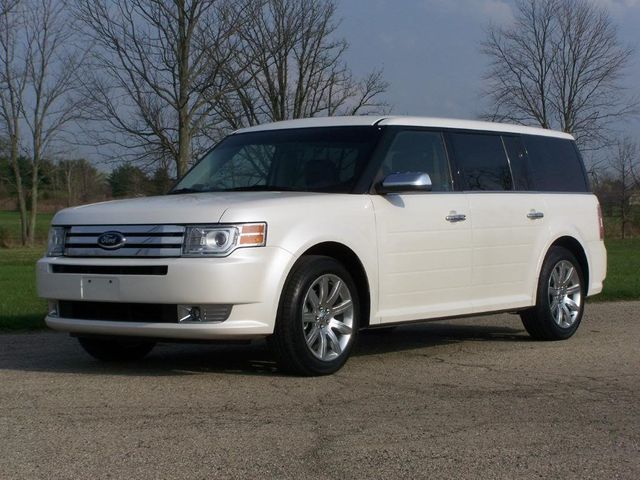 2012 Ford Flex Limited, White Suede (White), All Wheel