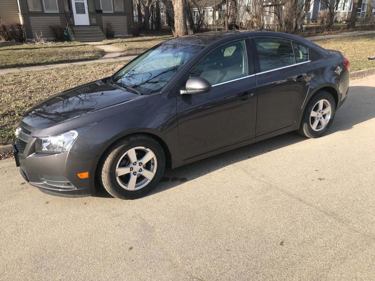 2011 Chevrolet Cruze ECO | Brookings, SD, Taupe Gray Metallic (Gray), Front Wheel