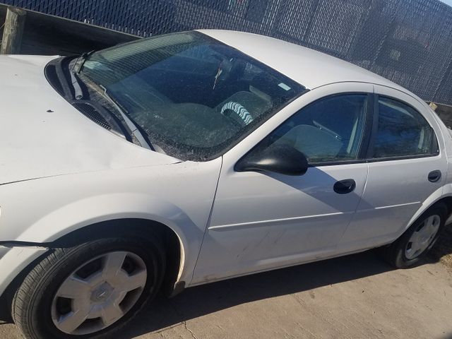 2003 Dodge Stratus SE, Stone White Clearcoat (White), Front Wheel