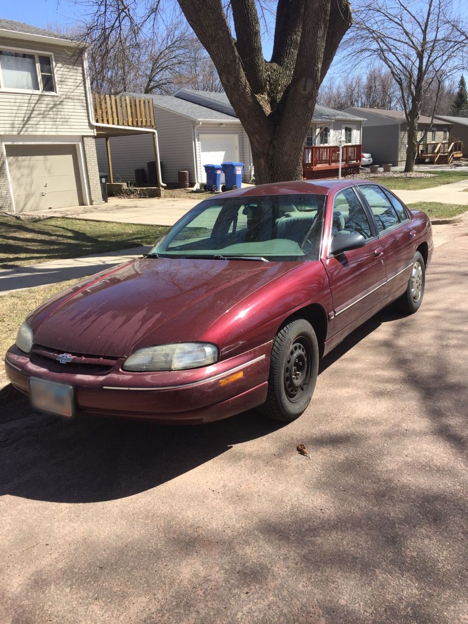 1998 Chevrolet Lumina | Sioux Falls, SD, Maroon, Front Wheel