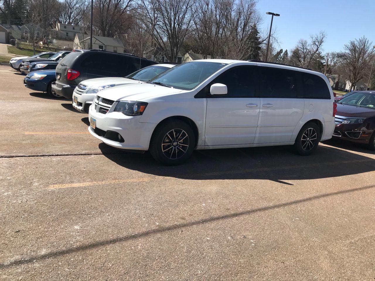 2017 Dodge Grand Caravan | Lennox, SD, White Knuckle Clear Coat (White), Front Wheel