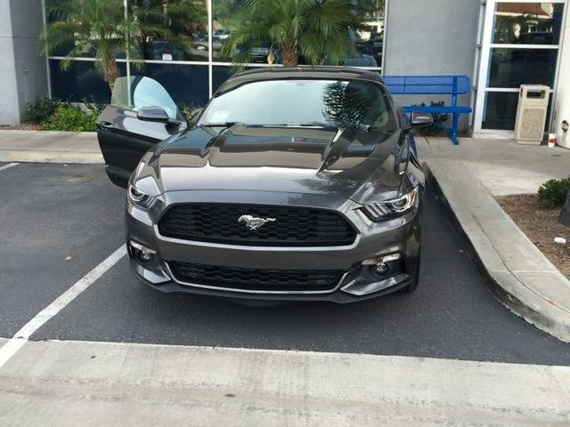 2015 Ford Mustang EcoBoost, Magnetic (Gray), Rear Wheel