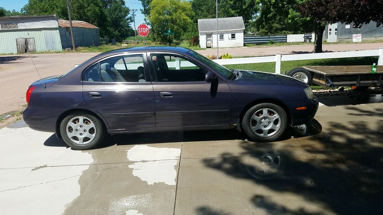 2003 Hyundai Elantra | Firth, NE, Midnight Gray (Blue), Front Wheel