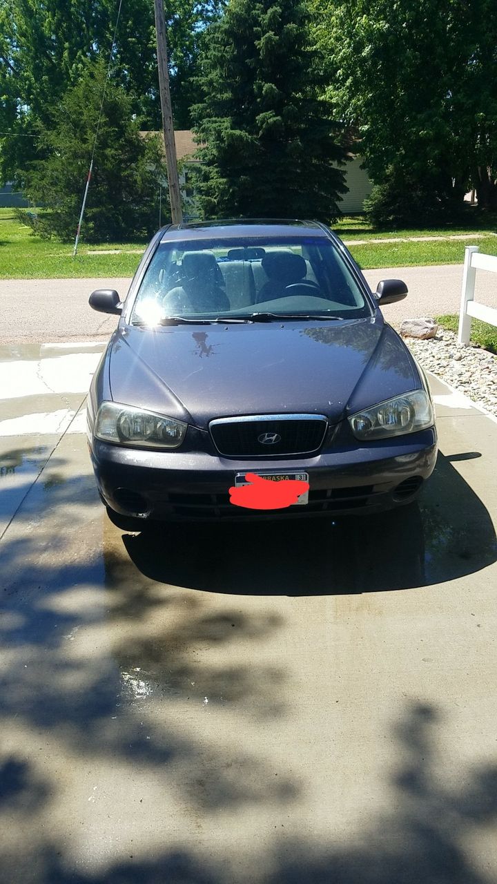 2003 Hyundai Elantra | Firth, NE, Midnight Gray (Blue), Front Wheel