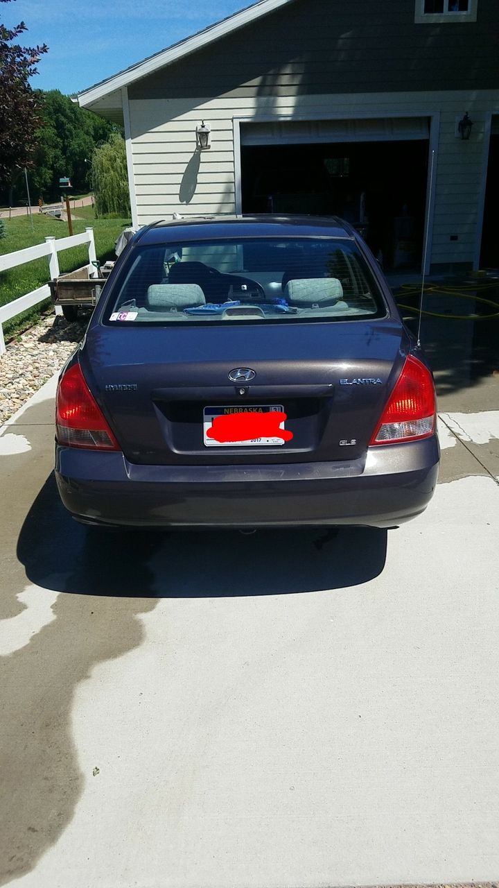 2003 Hyundai Elantra | Firth, NE, Midnight Gray (Blue), Front Wheel