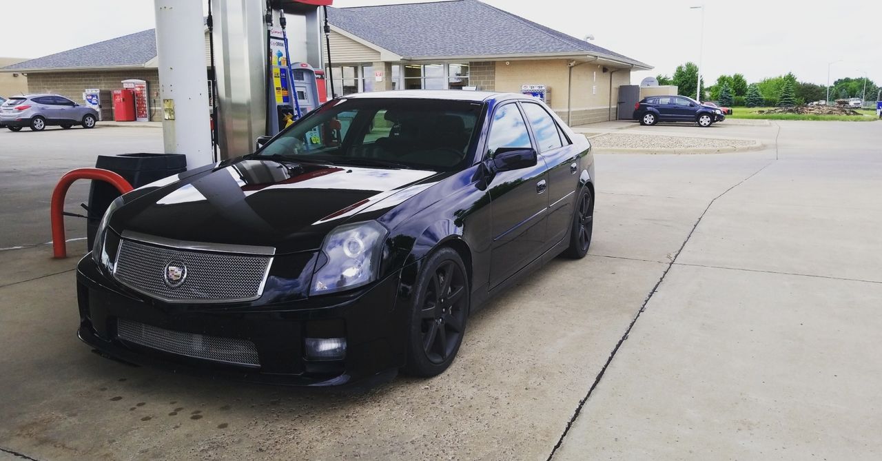 2005 Cadillac CTS-V Base | Sioux Falls, SD, Black Raven (Black), Rear Wheel