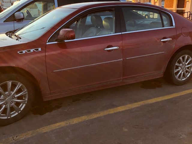 2011 Buick Lucerne, Crystal Red Tintcoat (Red & Orange), Front Wheel