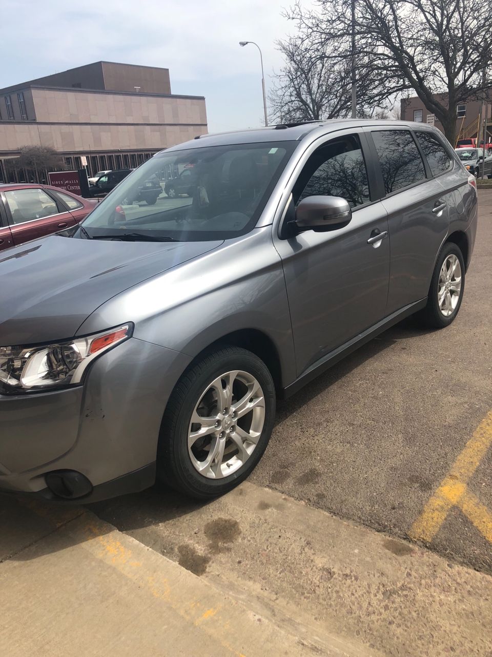 2014 Mitsubishi Outlander | Sioux Falls, SD, Mercury Gray Pearl (Gray)